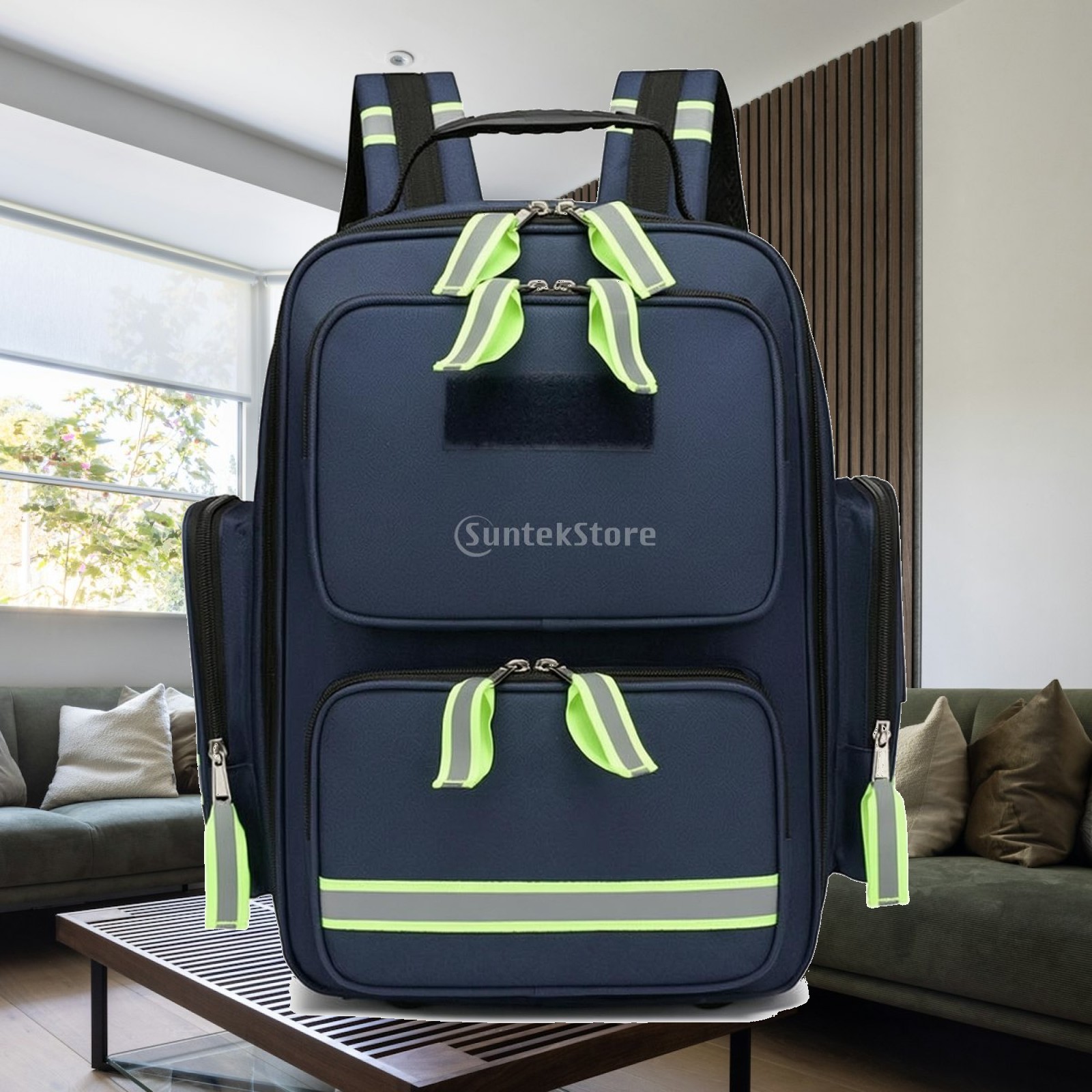 First Aid Bag Kit - First Aid Backpack Structured First-Aid Backpack