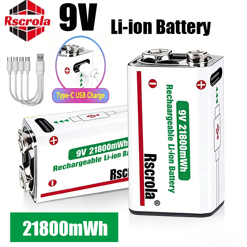 USB-C Rechargable 9V Lithium i - огляд і ціна Smoke Detector Interconnected