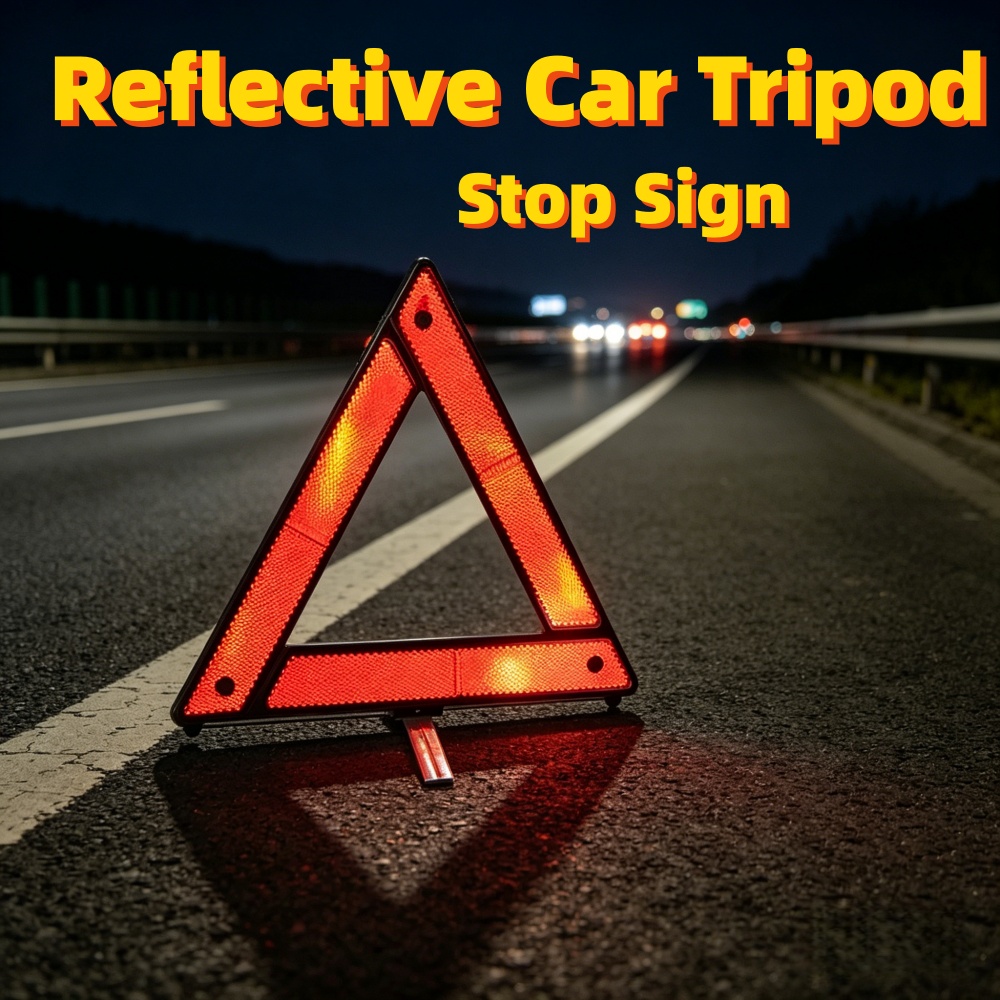 Red Reflective Car Tripod Fold - огляд і ціна Emergency Exit Sign
