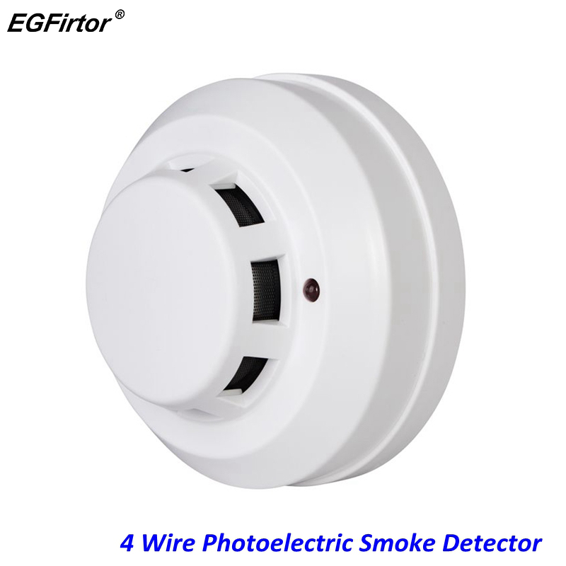 Fire Alarm 4 Wire Photoelectri - огляд і ціна Smoke Detector Interconnected