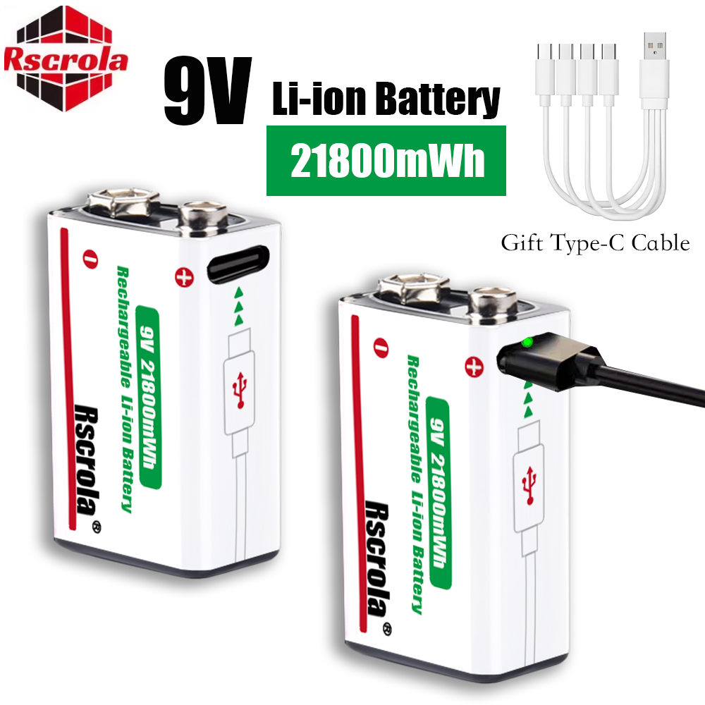 Type-C Rechargeable 9V Lithium - огляд і ціна Smoke Detector Interconnected
