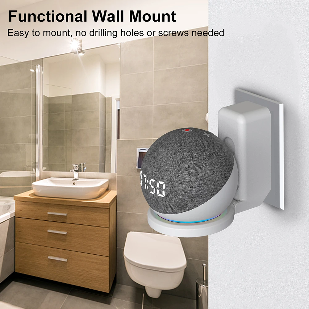Plastic Speaker Wall Mount Hol - огляд і ціна Amazon Speaker Echo Dot 5