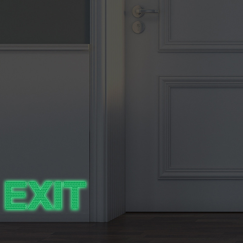 Exit Wall Safety Sticker Nocti - огляд і ціна Emergency Exit Sign