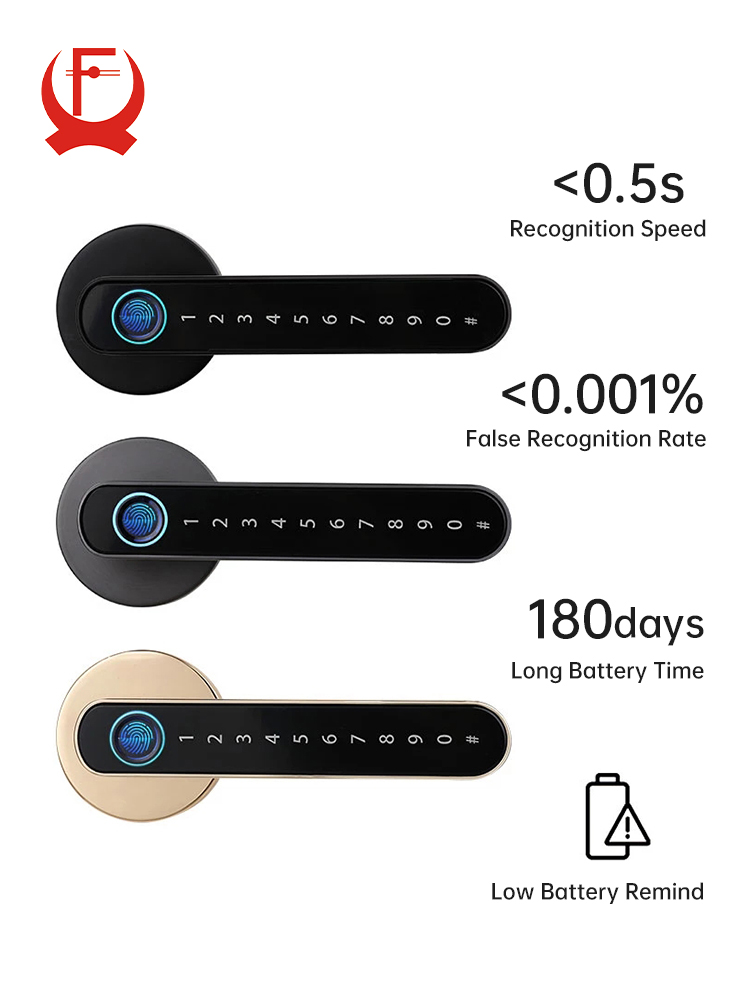 KAK Smart Fingerprint Door Loc - огляд і ціна Security Chain Door
