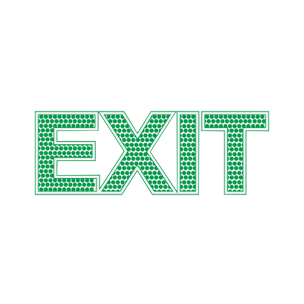 Luminous Exit Wall Sticker Dec - огляд і ціна Emergency Exit Sign