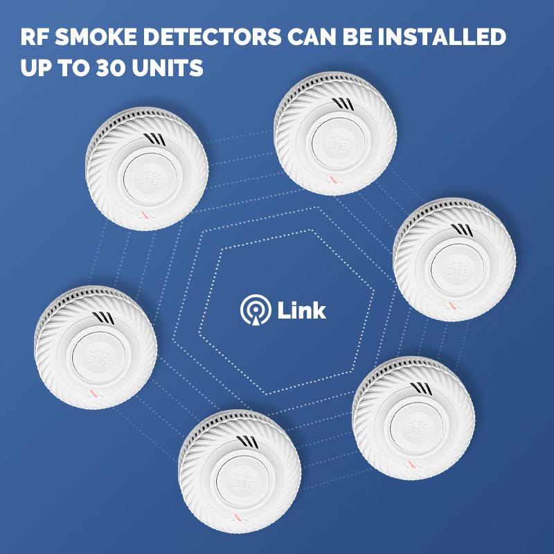 Interconnected Smoke Alarms 10 - огляд і ціна Smoke Detector Interconnected